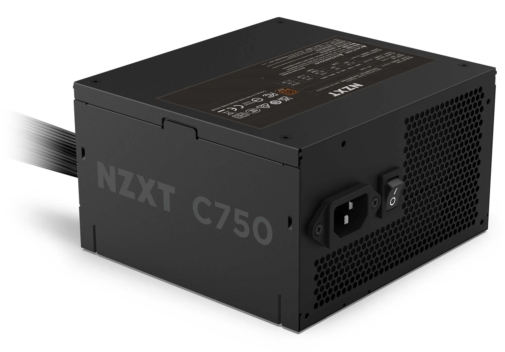 Zasilacz NZXT C750 750W 80+ Bronze Czarny