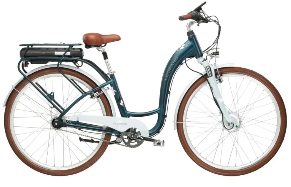 Rower elektryczny Kross Le Grand eLille 2 D 28 L Zielony