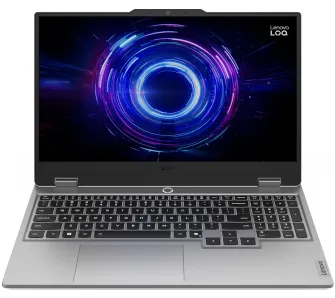 Laptop gamingowy Lenovo LOQ 15AHP10 15,6" 144Hz R5 220 32GB RAM 512GB Dysk SSD RTX5050 DLSS4 Win11 Szary Funkcje AI