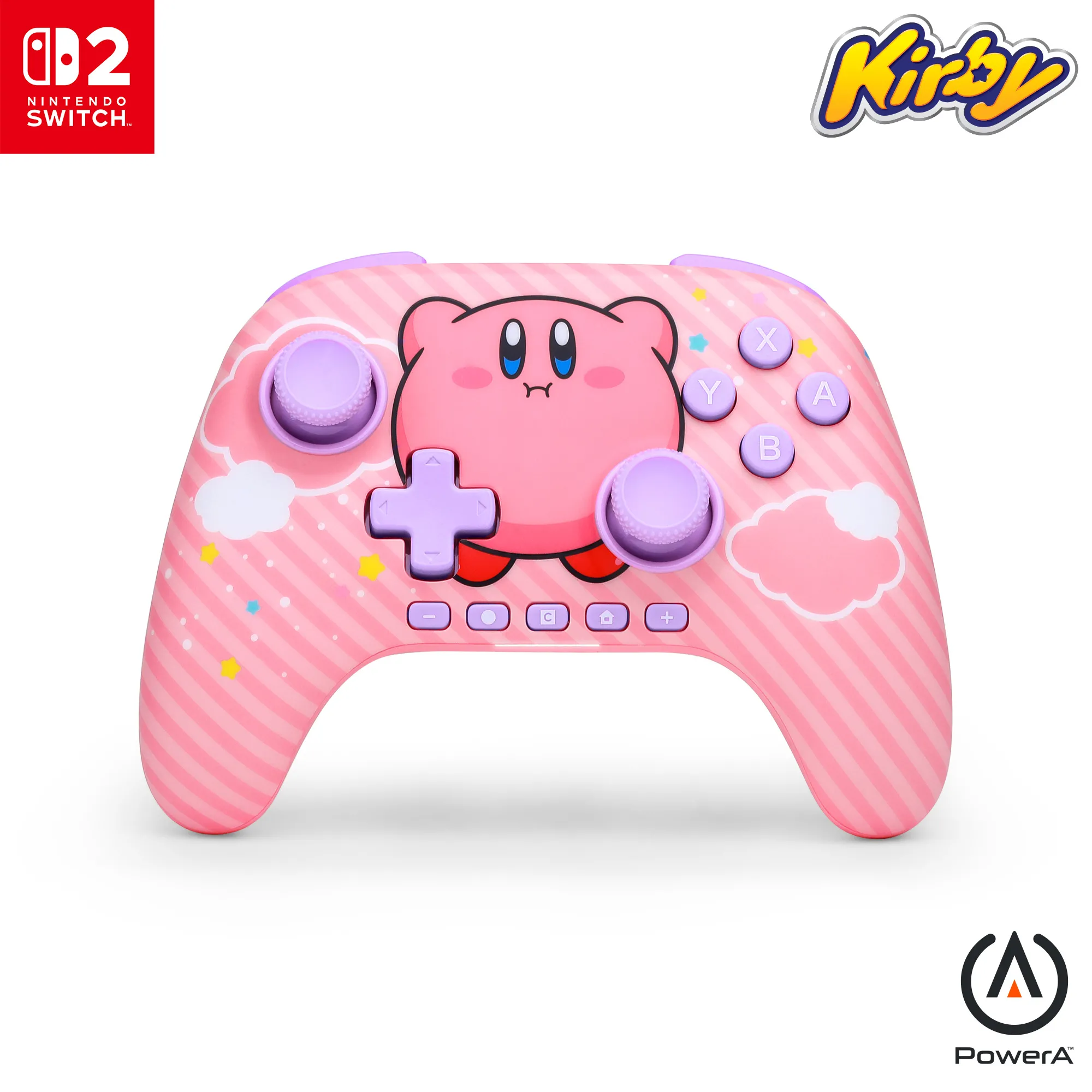 фото Геймпад PowerA Advantage Wireless Controller Kirby Puff (NSGP0547-01) 2