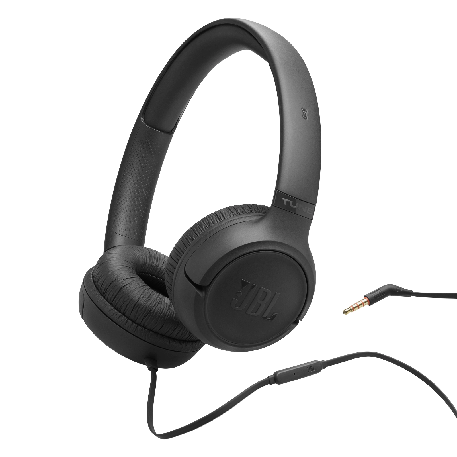 Słuchawki przewodowe JBL Tune 530 Wired Nauszne Mikrofon Czarny