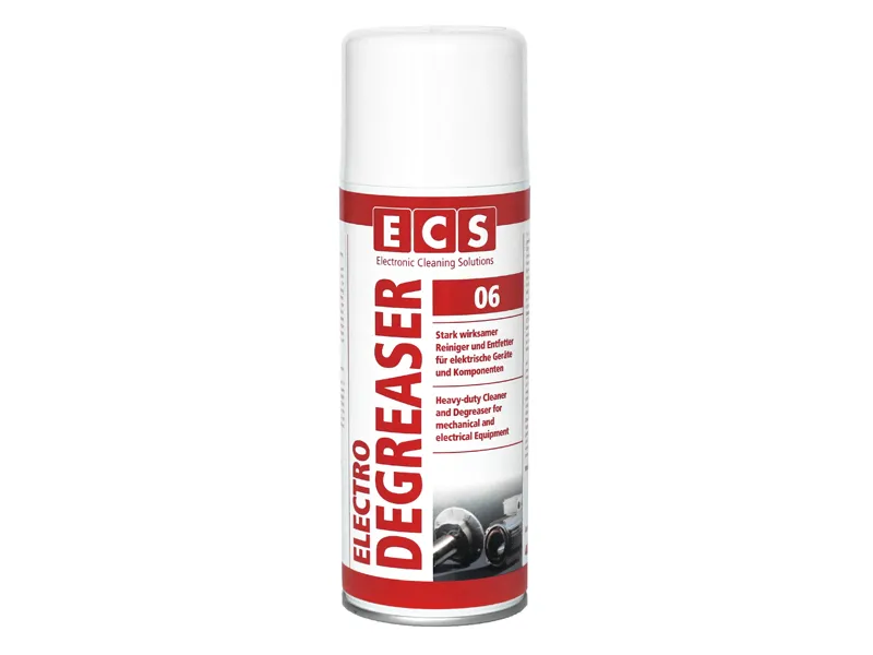 Spray ECS AG ELECTRO DEGREASER 400ml Do usuwania tłuszczu, wosku lub smarów