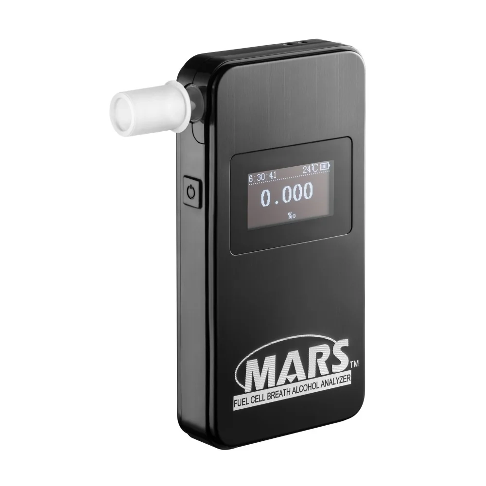 Alkomat Alcovisor Mars BT z drukarką Czarny