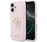 Guess FW Resin Logo do iPhone 17 Różowy