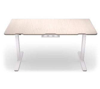 Biurko Endorfy Atlas L Electric Light Wood 150cm Regulacja wysokości Jasne drewno