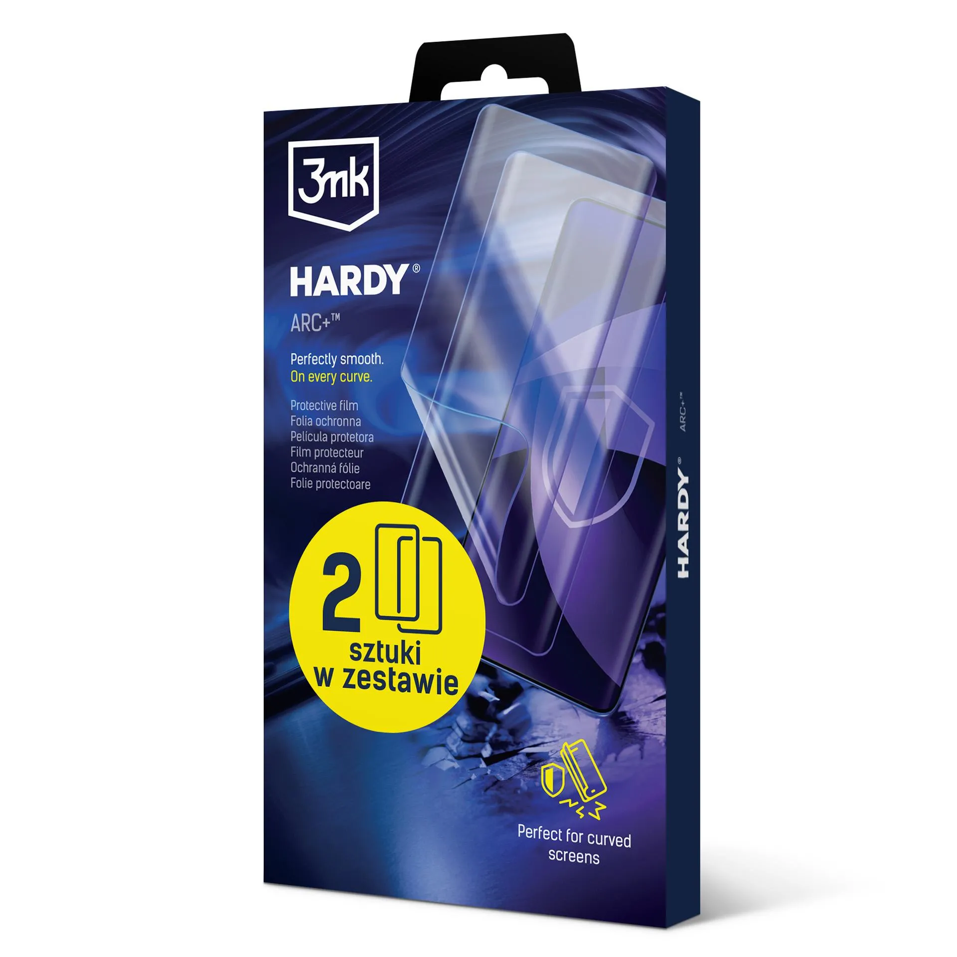 Folia ochronna 3mk Hardy ARC+ do Galaxy S21 5G 2 sztuki