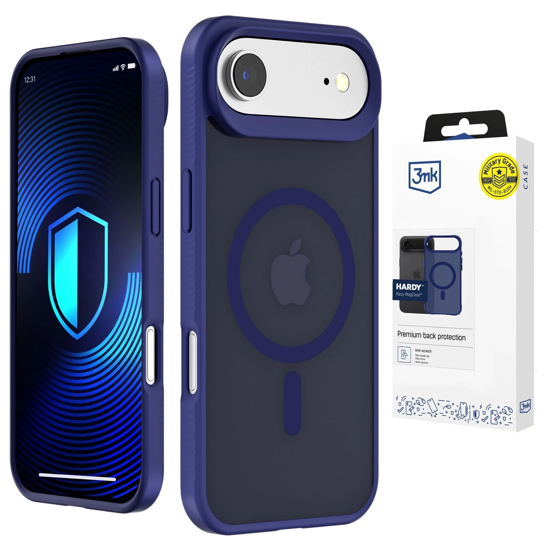 Etui 3mk Hardy MagCase do iPhone Air Niebieski