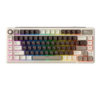 Klawiatura mechaniczna Royal Kludge RK-L75 BG MG Tactile Beige Switch Beżowo-Brązowy