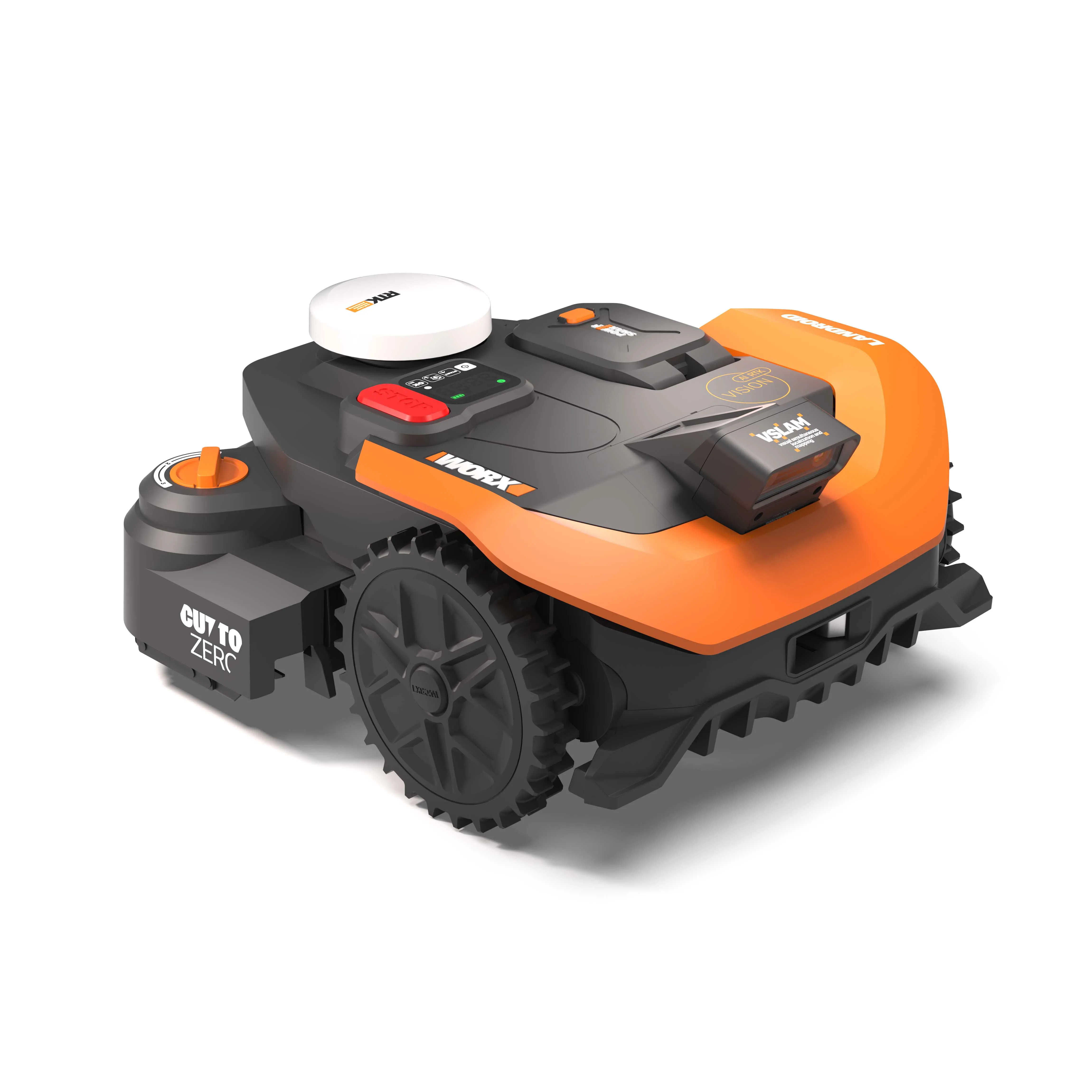Robot koszący Worx Landroid Vision Cloud 2WD WR312E 1200m2 Funkcje AI