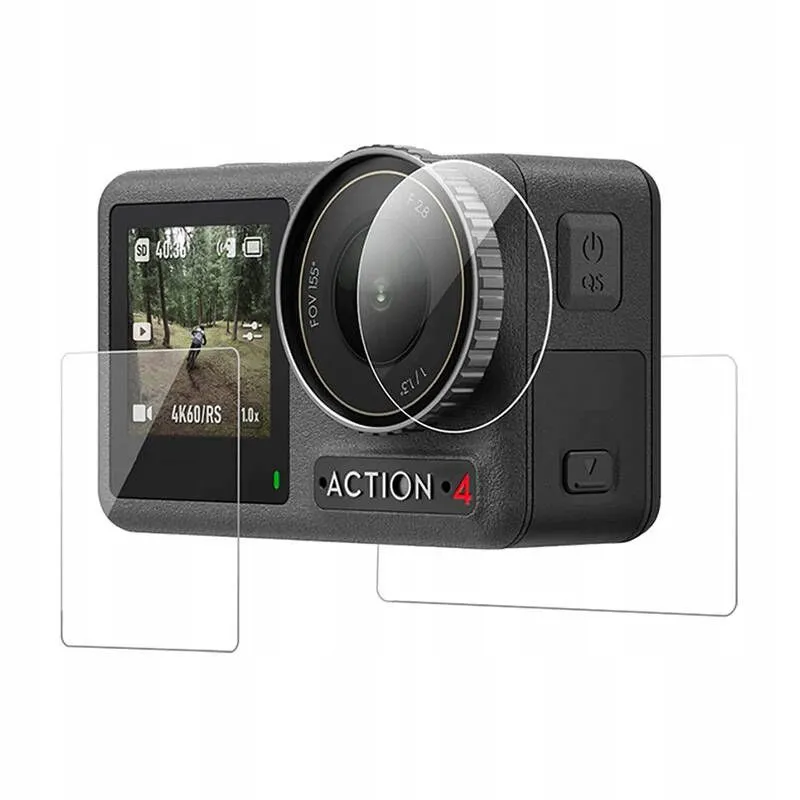 Szkło hartowane Telesin do DJI OSMO ACTION 3 4 5