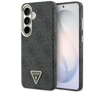 Etui Guess 4G Triangle Logo MagSafe do Galaxy S26+ Czarny