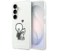 Karl Lagerfeld IML Karl&Choupette MagSafe do Galaxy S26 Przezroczysty