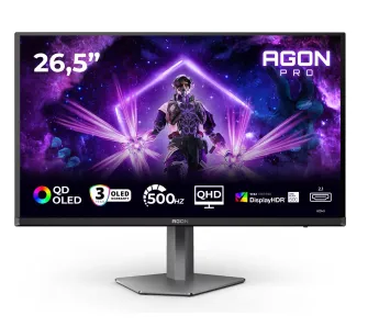 Monitor AOC AGON PRO AG276QKD2 26,5" 2K QD-OLED 500Hz 0,03ms Gamingowy
