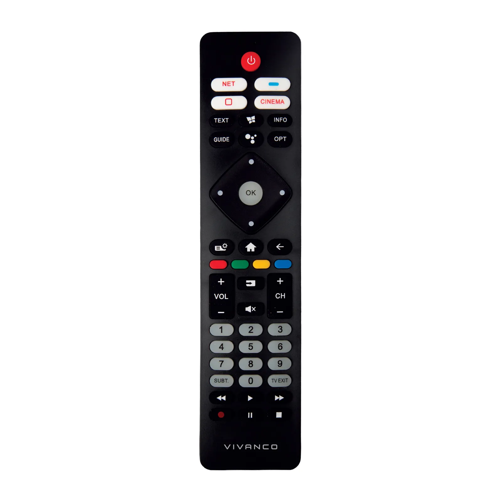 Pilot Vivanco VVREMOTEPHIL do TV Philips