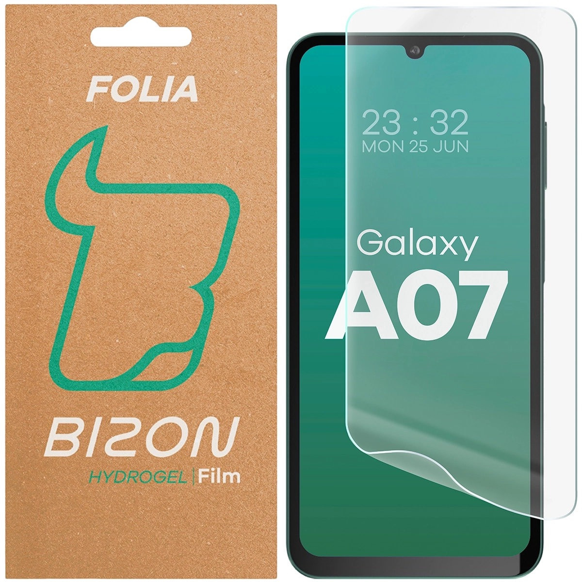 Folia hydrożelowa Bizon na ekran Film Hydrogel Front do Galaxy A07 4G / 5G