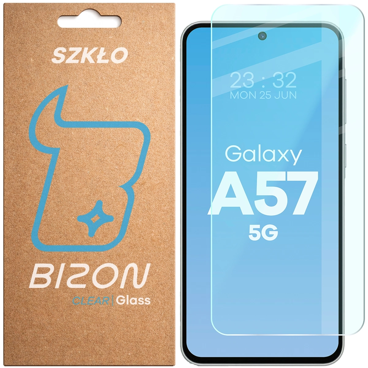 Szkło hartowane Bizon na ekran Glass Clear 2 do Galaxy A57 5G