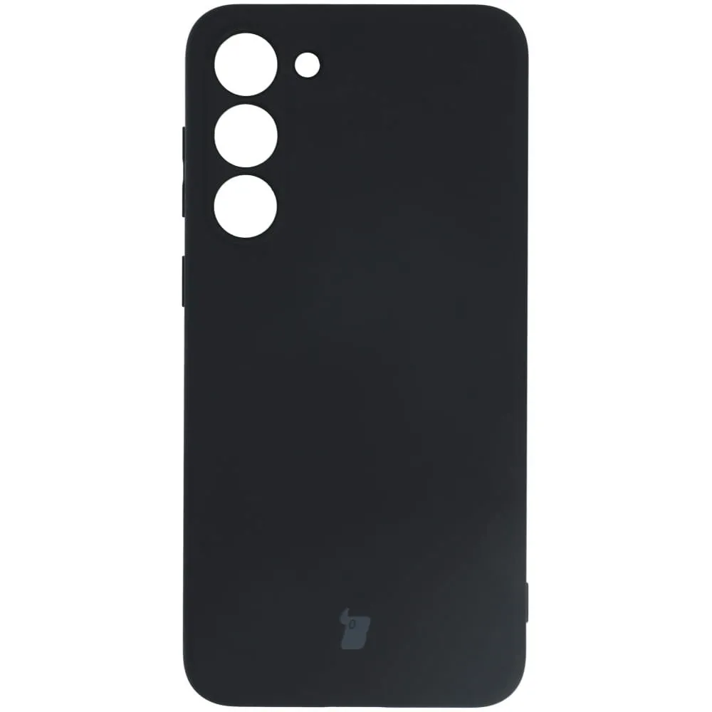 Etui Bizon Silicone Sq do Galaxy S23 Plus Czarny