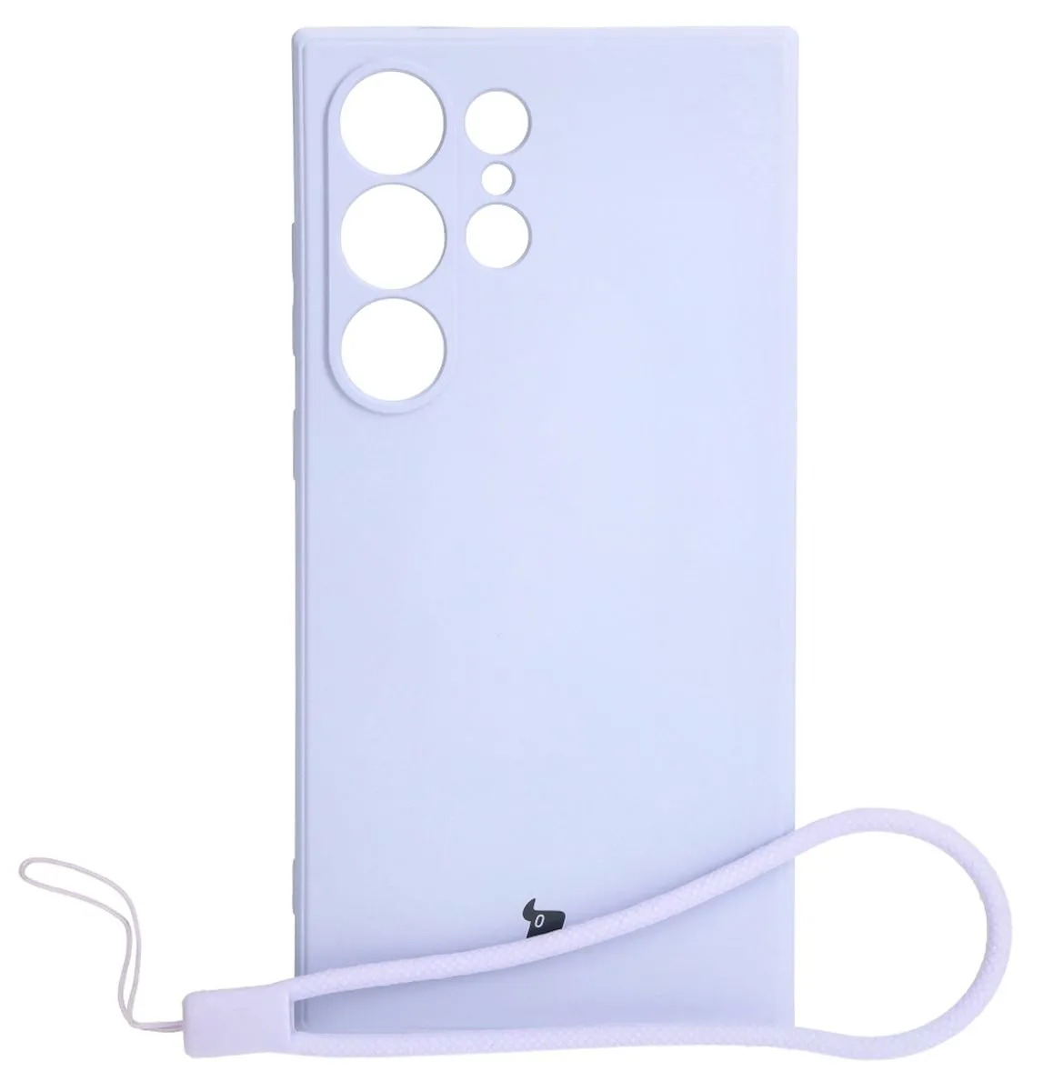 Etui Bizon Silicone Sq do Galaxy S24 Ultra Liliowy