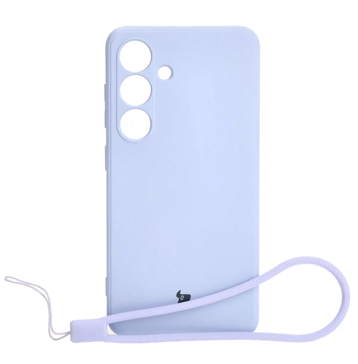 Etui Bizon Silicone Sq do Galaxy S24 Plus Liliowy