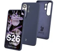 Bizon Soft do Galaxy S26 Ultra Granatowy