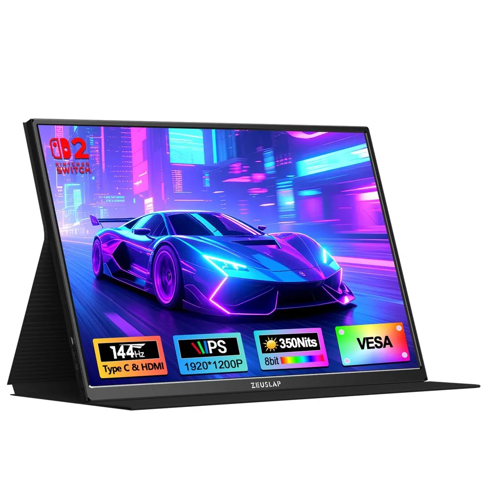 Monitor Zeuslap P16 Ultra  16" Full HD IPS 144Hz 3ms Przenośny