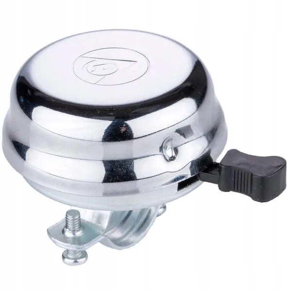 Dzwonek Dunlop rowerowy Srebrny