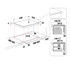 Płyta indukcyjna Whirlpool SMP 658C/BT/IXL W Collection 64,9cm