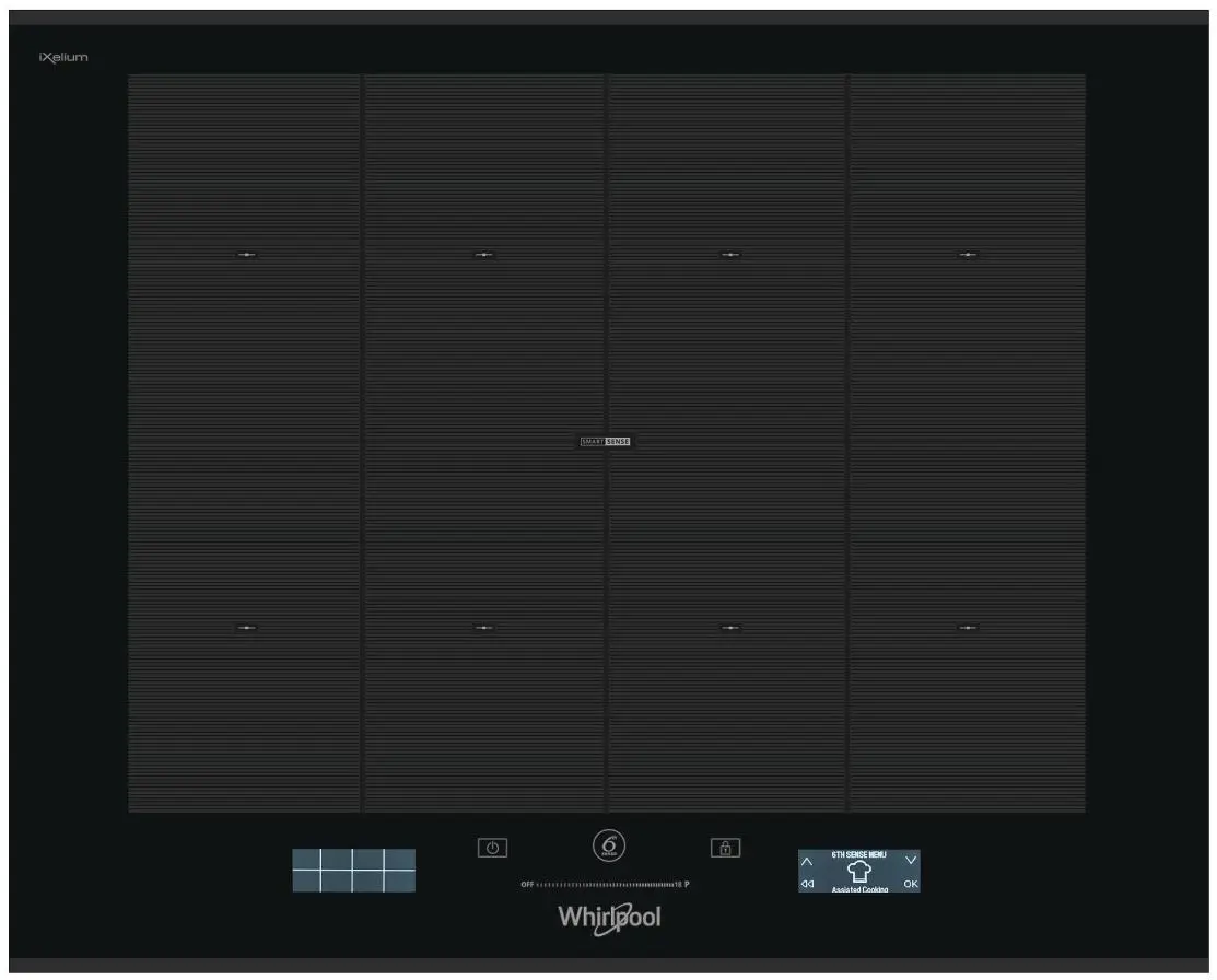 Płyta indukcyjna Whirlpool SMP 658C/BT/IXL W Collection 64,9cm