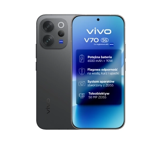 Smartfon vivo V70 5G 8/512GB 6,59" 120Hz 50Mpix Czarny