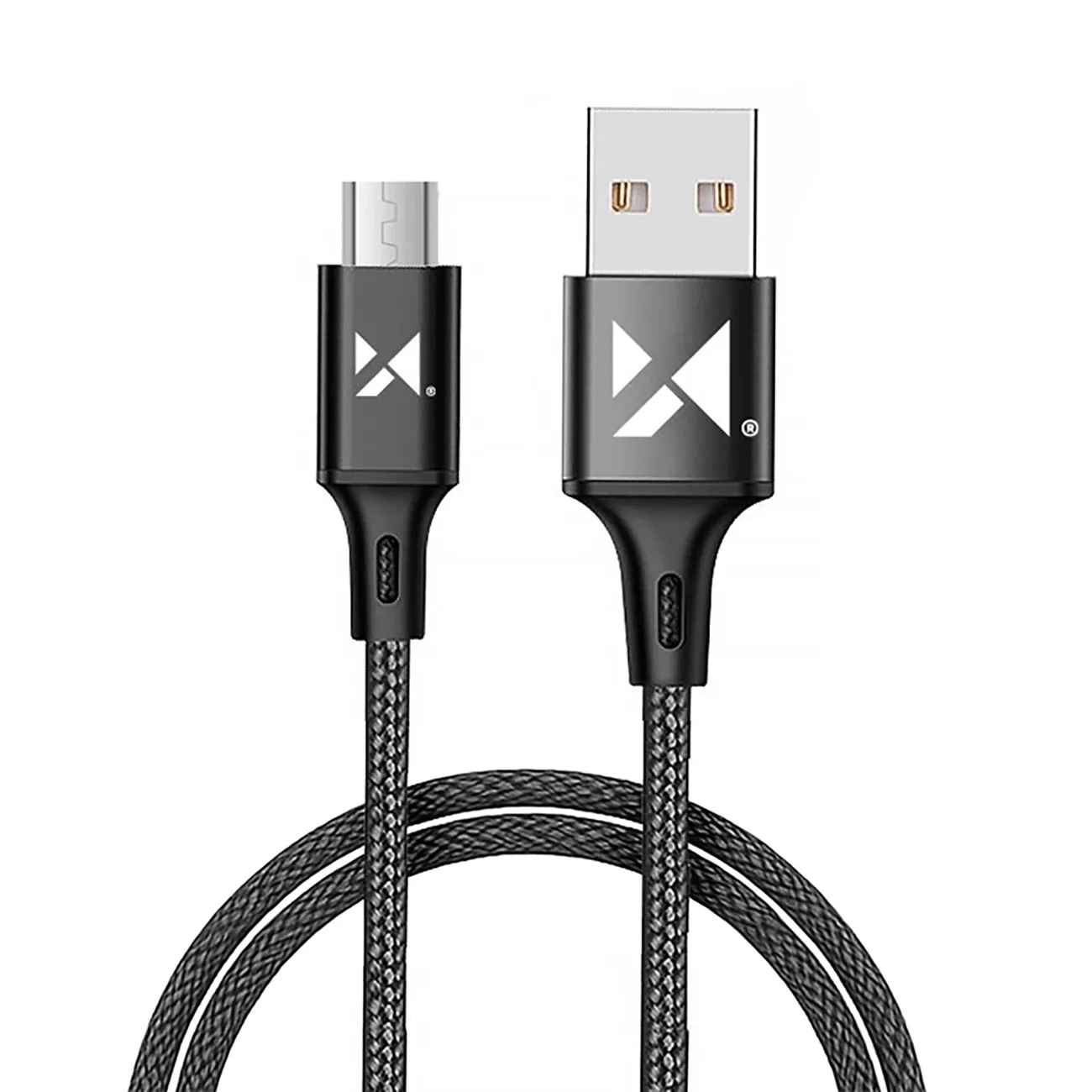 Kabel Wozinsky WUC-M1B 2.4A microUSB do USB-A 1m Czarny