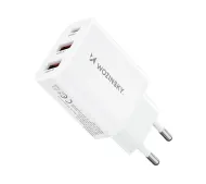 Wozinsky CWCUCW USB-C 2x USB-A 30W Biały