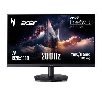 Monitor Acer Nitro KG251QX0biip  24,5" Full HD VA 200Hz 0,5ms Gamingowy