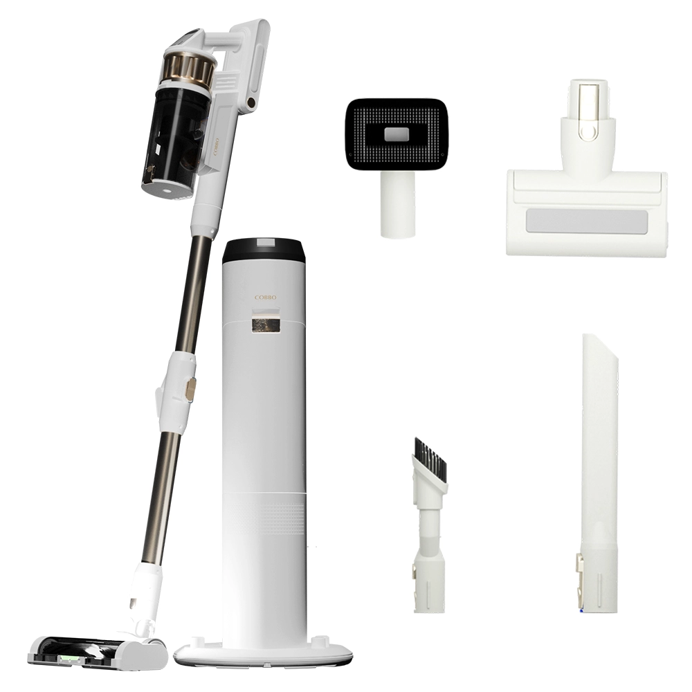 Odkurzacz pionowy COBBO G7 Pro 77min Wymienny akumulator Mini elektroszczotka Funkcje AI