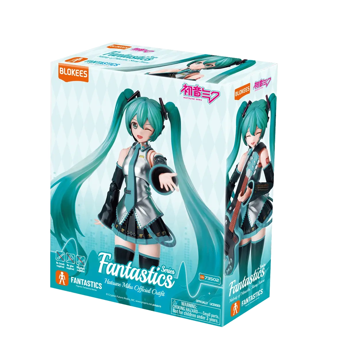 Model do składania Blokees Fantastics Series - Hatsune Miku