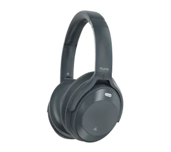 Słuchawki bezprzewodowe Hune Fauna ANC Nauszne Bluetooth 5.3 Szary