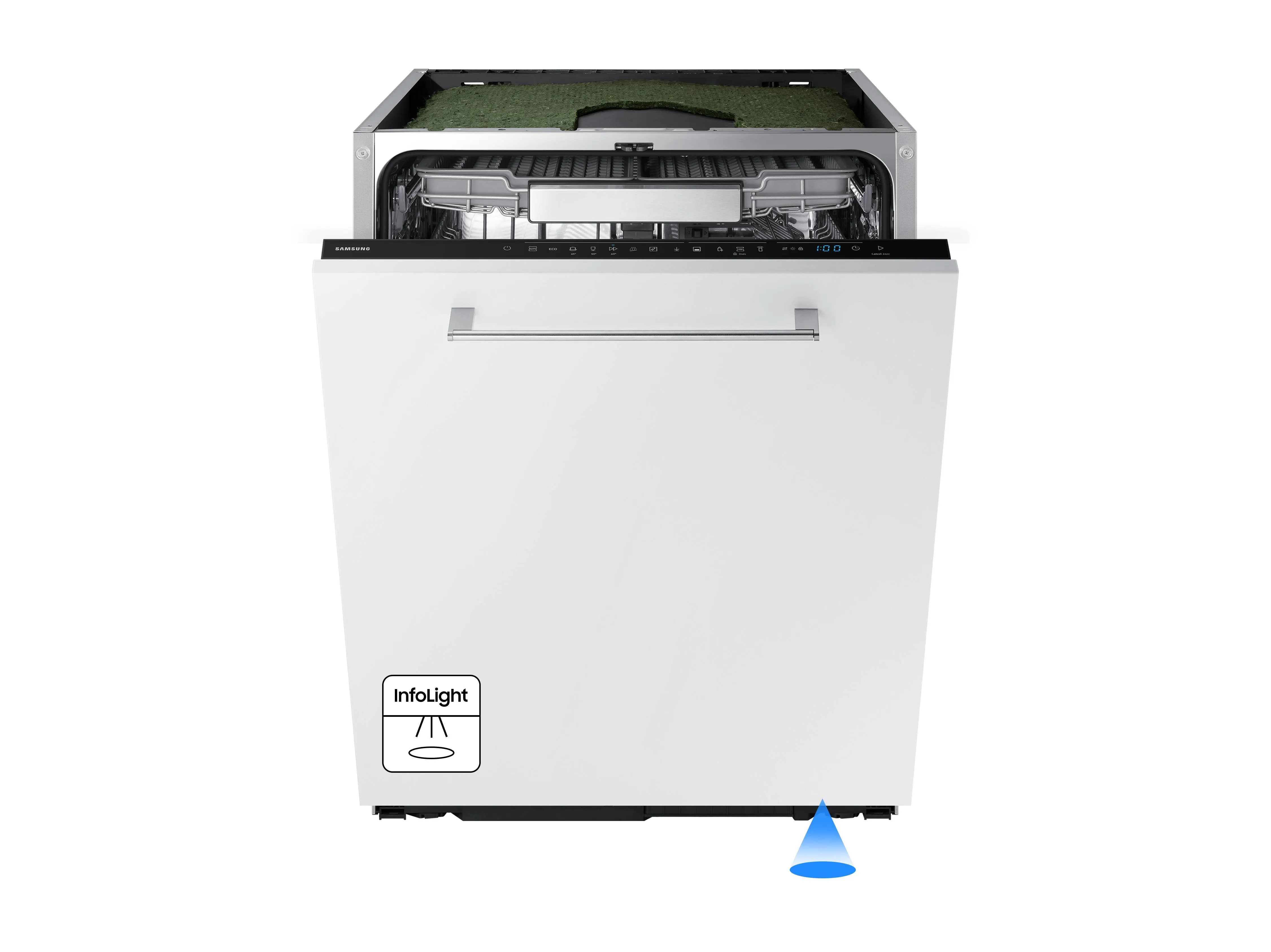 Samsung DW70H73WCI0U1 59,8cm Automatyczne otwieranie drzwi Szuflada na sztućce Zdalne sterowanie