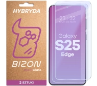 Bizon elastyczne Glass Mule Duo do Galaxy S25 Edge 2 sztuki