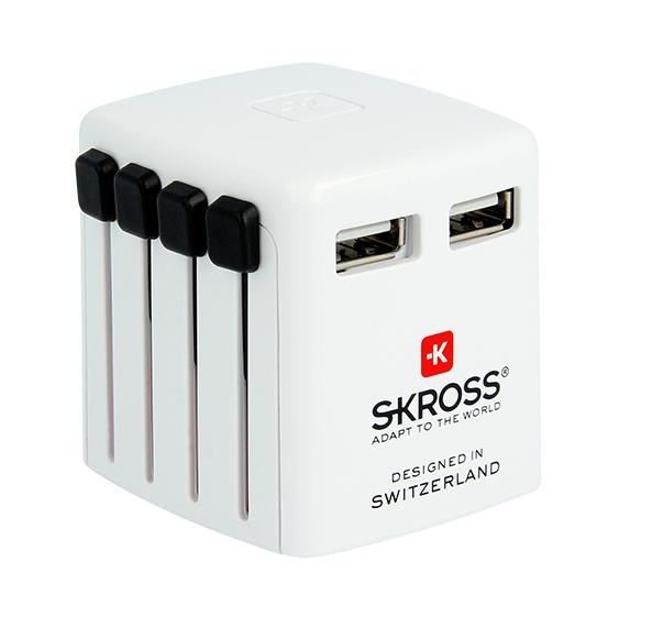 Ładowarka podróżna Skross World USB Charger (1.302320)