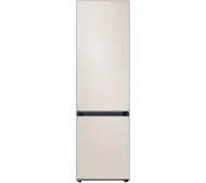 Samsung Bespoke RB38C7B6A39/EF Funkcje AI Pełny No Frost 203cm Zdalne sterowanie Beżowe szkło