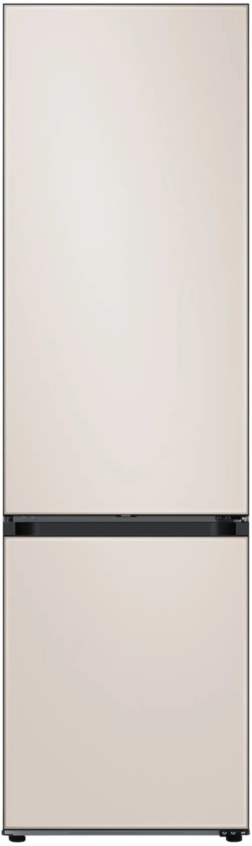 Samsung Bespoke RB38C7B6A39/EF Funkcje AI Pełny No Frost 203cm Zdalne sterowanie Beżowe szkło