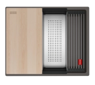 Franke Kanon KNG PRO 110-52 Granitowy Łupkowy szary