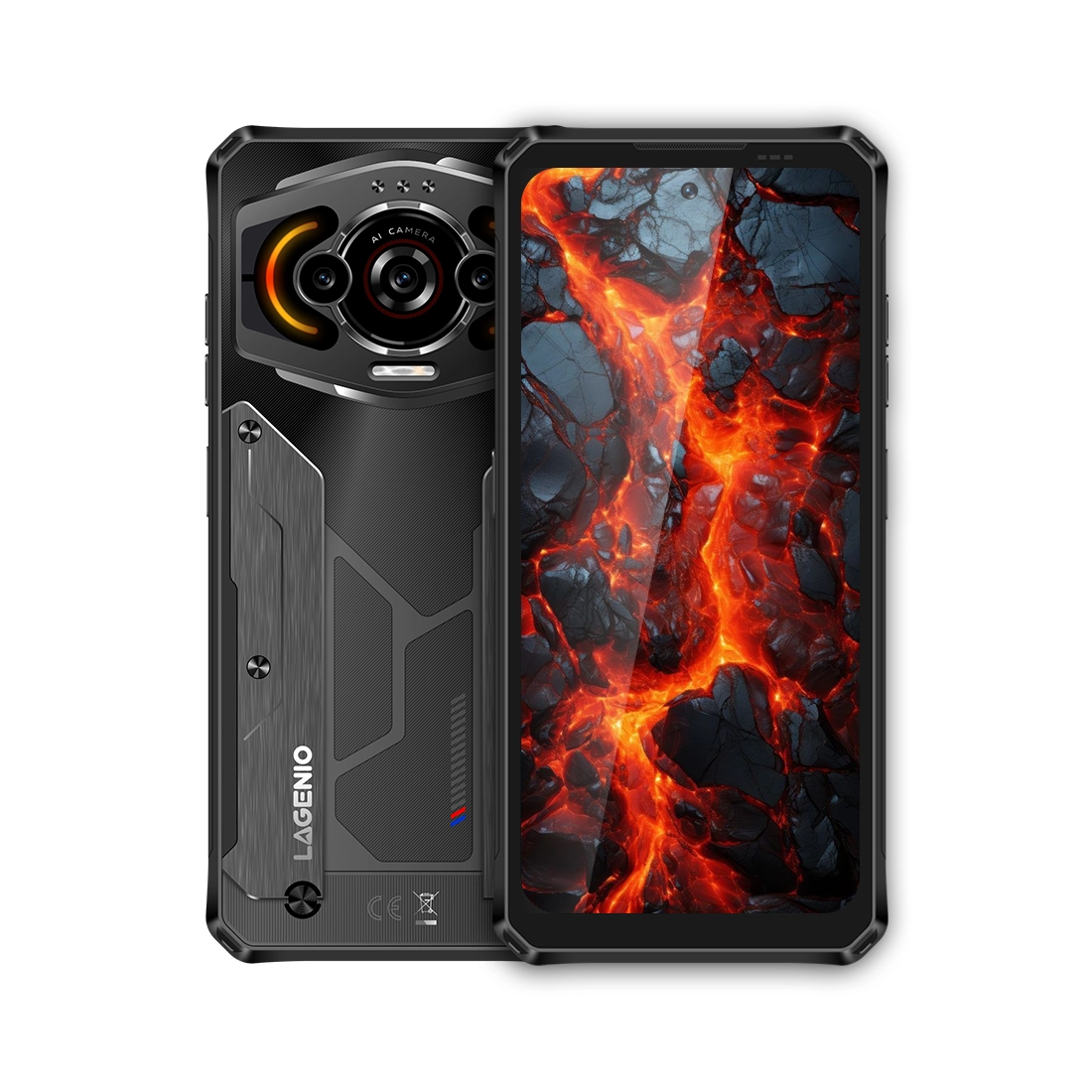 Smartfon Lagenio Panther 1 4/128GB 6,7" 120Hz 13Mpix Czarny