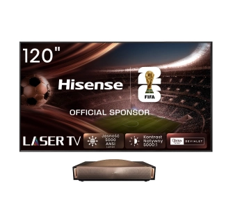 Projektor do kina domowego Hisense 120L9Q 4K UHD Laser Wi-Fi Bluetooth AirPlay VIDAA OS