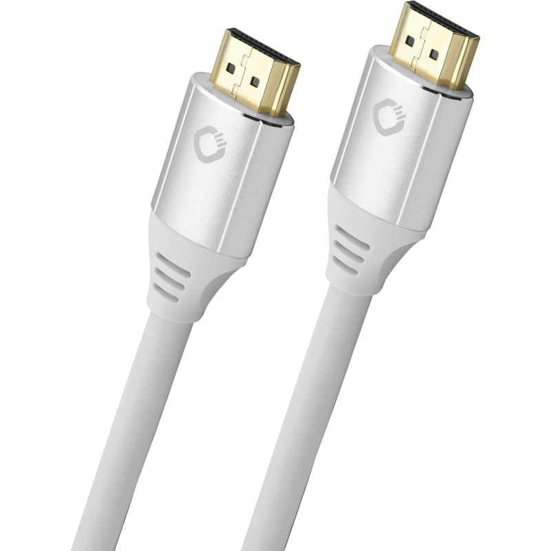Kabel HDMI Oehlbach 4K/8K/HDR HDMI 2.1 0,75m Biały