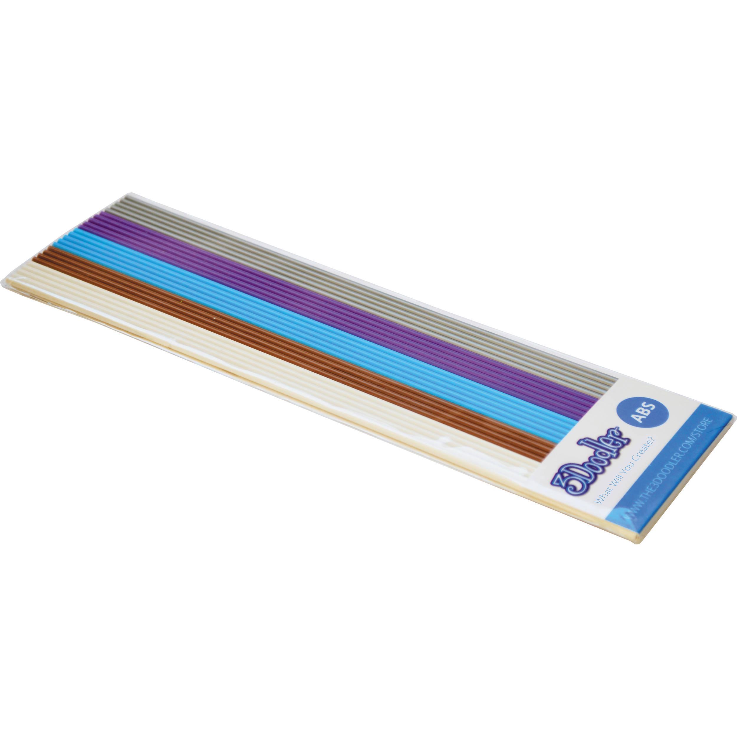 3Doodler AB-MIX2 (biały/brązowy/błękitny/fioletowy/srebrny)