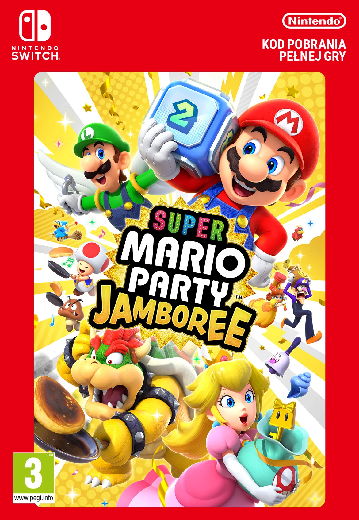 Super Mario Party Jamboree Gra na Nintendo Switch [Bon Aktywacyjny]