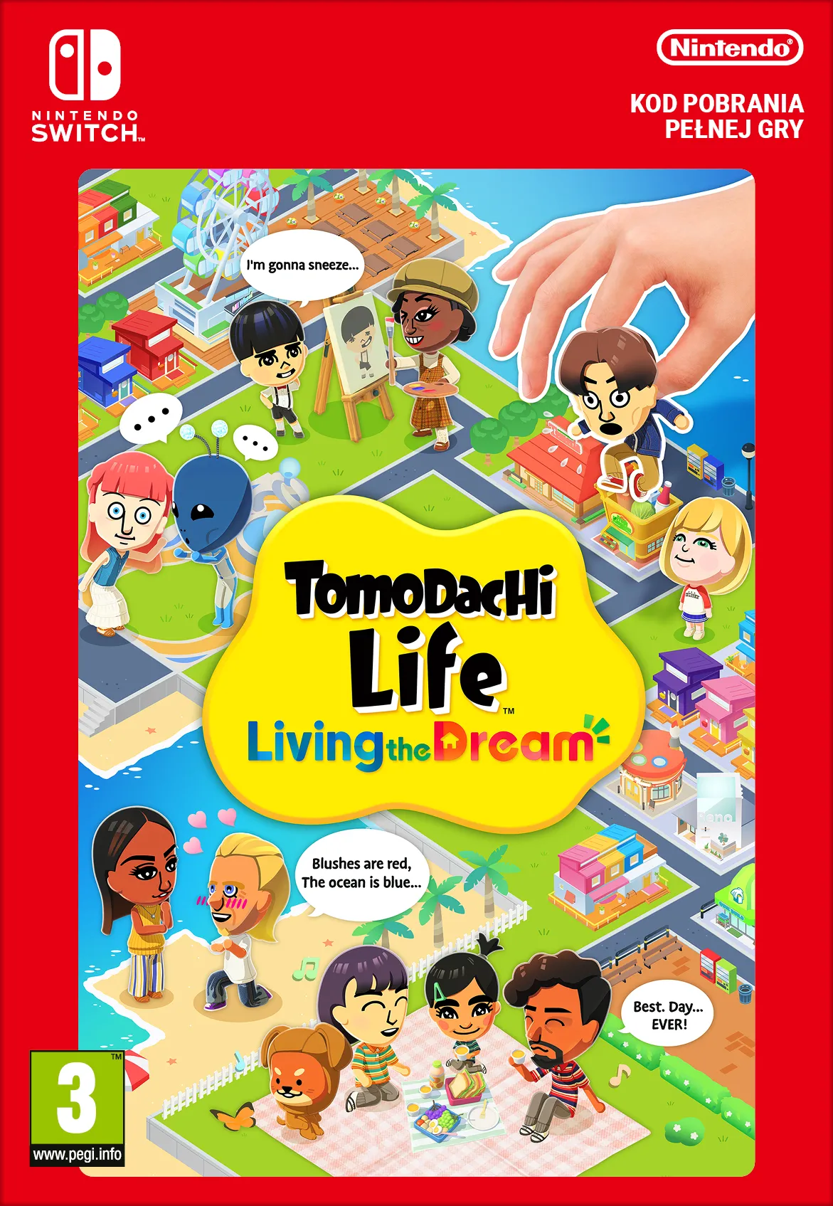 Tomodachi Life: Living the Dream Gra na Nintendo Switch [Bon Aktywacyjny]