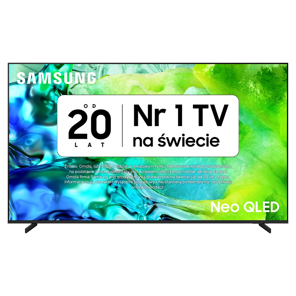 Telewizor Samsung QE50QN80HAU 50" Neo QLED 4K Vision AI Smart TV Dolby Atmos HDMI 2.1 DVB-T2