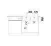 Zlewozmywak Blanco ANDANO 340/340-U 522983 Stalowy Srebrny