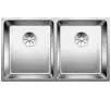 Zlewozmywak Blanco ANDANO 340/340-U 522983 Stalowy Srebrny